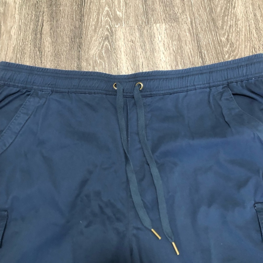 Polo Ralph Lauren Navy Blue Cargo Joggers Ankle Zip XXL - Picture 7 of 15
